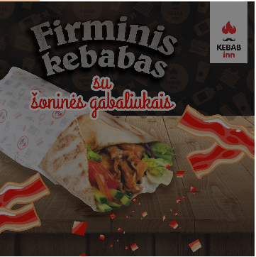 KEBAB INN – Firminis kebabas